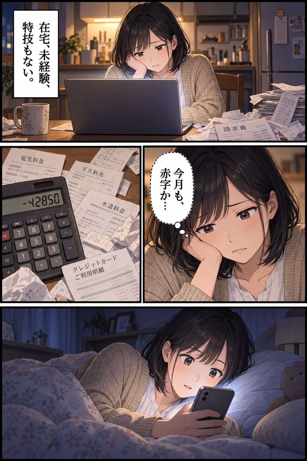 第1話 深夜のため息
